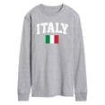 thumbnail image 1 of Instant Message - Italy Flag - Men's Long Sleeve T-Shirt, 1 of 6