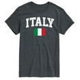 thumbnail image 1 of Instant Message - Italy Flag - Men's Short Sleeve Graphic T-Shirt, 1 of 6