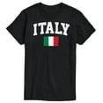 thumbnail image 1 of Instant Message - Italy Flag - Men's Short Sleeve Graphic T-Shirt, 1 of 6