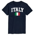 thumbnail image 1 of Instant Message - Italy Flag - Men's Short Sleeve Graphic T-Shirt, 1 of 6