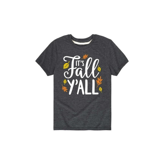 Instant Message - Its Fall Yall - Toddler Short Sleeve Tee