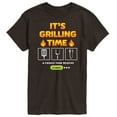 thumbnail image 1 of Instant Message - Its Grilling Time   - Men's Short Sleeve Graphic T-Shirt, 1 of 5