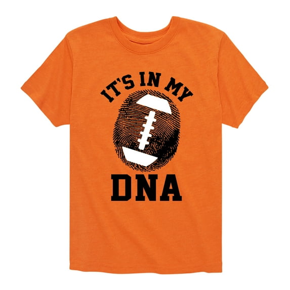 Instant Message - Its In My DNA Football - Toddler & Youth Short Sleeve Graphic T-Shirt