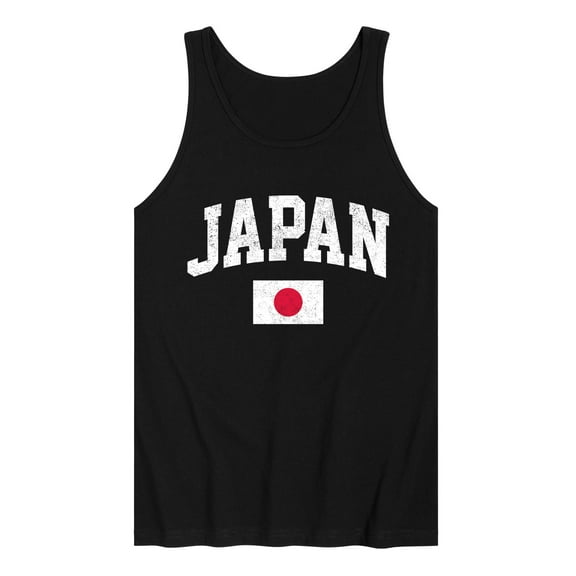 Instant Message - Japan Flag - Men's Jersey Tank Top
