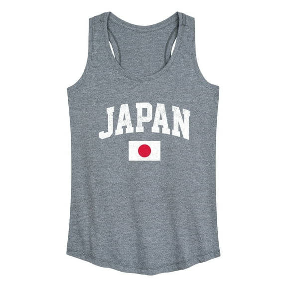 Instant Message - Japan Flag - Women's Racerback Tank Top