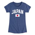 thumbnail image 1 of Instant Message - Japan Flag Fitted Short Sleeve Graphic T-Shirt, 1 of 5