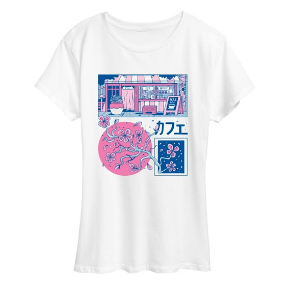 Instant Message - Japanese Panels - Women's Short Sleeve Graphic T-Shirt