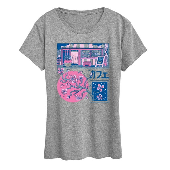 Instant Message - Japanese Panels - Women's Short Sleeve Graphic T-Shirt