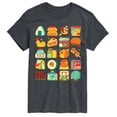 thumbnail image 1 of Instant Message - Japanese Snacks Oversized Short Sleeve Graphic T-Shirt, 1 of 6