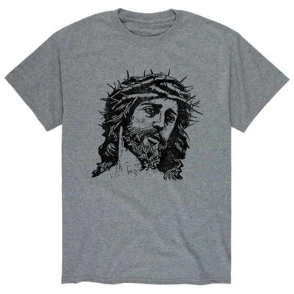 Instant Message - Jesus Crown Short Sleeve Graphic T-Shirt