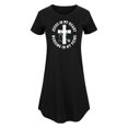 thumbnail image 1 of Instant Message - Jesus In My Heart Nursing In Veins - Women's Any Way Dress, 1 of 7