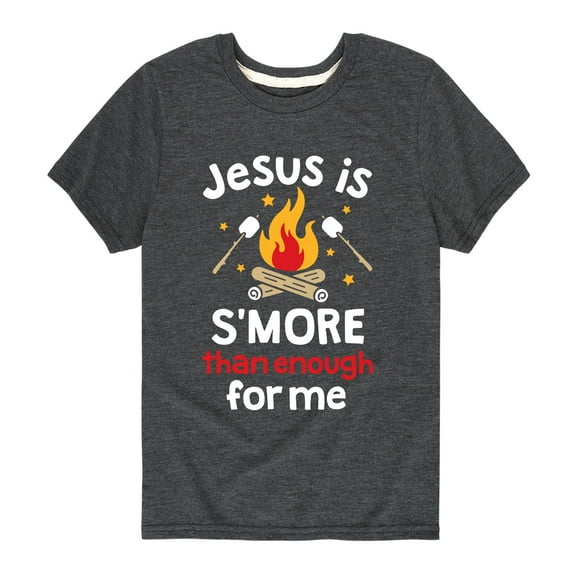 Instant Message - Jesus Is Smore Than Enough - Youth Short Sleeve Tee