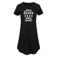 thumbnail image 1 of Instant Message - Jesus Loves Every Bunny - Women's Any Way Dress, 1 of 7