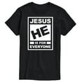 thumbnail image 1 of Instant Message - Jesus Rating - Men's Short Sleeve Graphic T-Shirt, 1 of 6