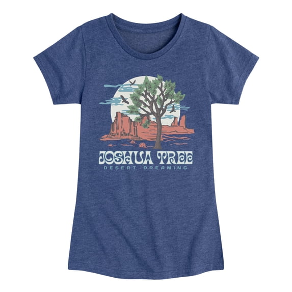Instant Message - Joshua Tree Fitted Short Sleeve Graphic T-Shirt