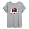 thumbnail image 1 of Instant Message - Joy Teddy Bear - Women's Oversized Graphic T-Shirt, 1 of 5