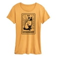 thumbnail image 1 of Instant Message - Judgement Cat Tarot Card - Women's Short Sleeve Graphic T-Shirt, 1 of 7