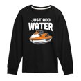 thumbnail image 1 of Instant Message - Just Add Water Jet Ski - Toddler & Youth Long Sleeve Graphic T-Shirt, 1 of 6