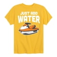 thumbnail image 1 of Instant Message - Just Add Water Jet Ski - Toddler & Youth Short Sleeve Graphic T-Shirt, 1 of 6