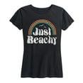 thumbnail image 1 of Instant Message - Just Beachy - Women's Short Sleeve Graphic T-shirt, 1 of 5