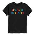 thumbnail image 1 of Instant Message - Just Brainrot -Youth Short Sleeve Graphic T-Shirt, 1 of 5
