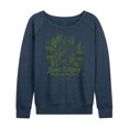 thumbnail image 1 of Instant Message - Just Enjoy The Great Outdoors - Women's Lightweight French Terry Long Sleeve Shirt, 1 of 5