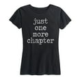 thumbnail image 1 of Instant Message - Just One More Chapter - Women's Short Sleeve Graphic T-Shirt, 1 of 5