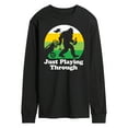 thumbnail image 1 of Instant Message - Just Playing Through - Sasquatch - Men's Long Sleeve T-Shirt, 1 of 6