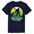 thumbnail image 1 of Instant Message - Just Playing Through - Sasquatch - Men's Short Sleeve Graphic T-Shirt, 1 of 6