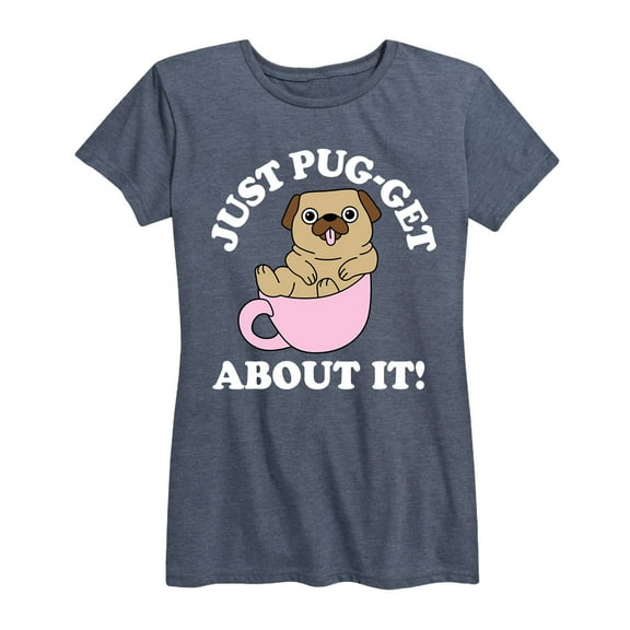 Instant Message - Just Pug - Women's Short Sleeve Graphic T-Shirt