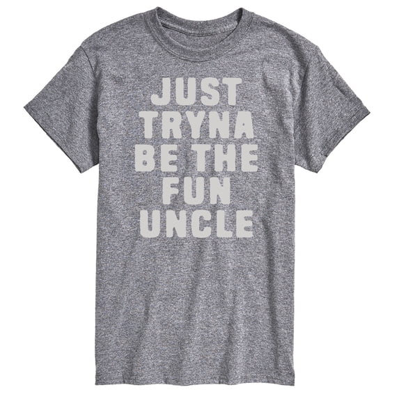 Instant Message - Just Tryna Be The Fun Uncle Short Sleeve Graphic T-Shirt