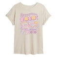 thumbnail image 1 of Instant Message - Kawaii Bear Music Women's Oversized - Women's Oversized Graphic T-Shirt, 1 of 6