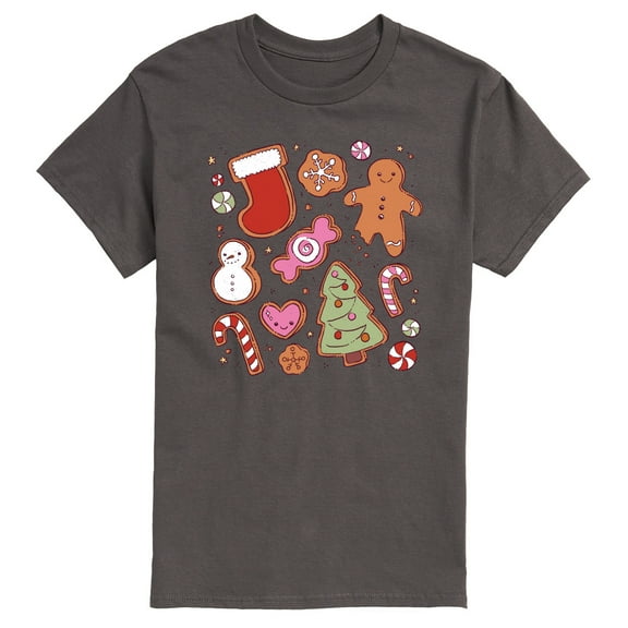 Instant Message - Kawaii Christmas Treats - Men's Short Sleeve Graphic T-Shirt