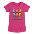 thumbnail image 1 of Instant Message - Keep On Creating -Youth Girls Short Sleeve T-Shirt, 1 of 5