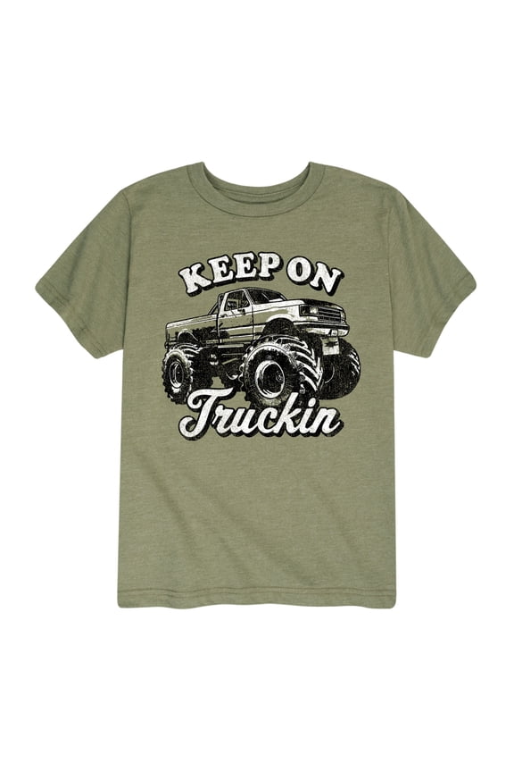 - Keep On Truckin - Toddler Short Sleeve Tee