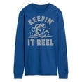 thumbnail image 1 of Instant Message - Keeping It Reel - Fishing, Hunting, Camping - Men's Long Sleeve T-Shirt, 1 of 6