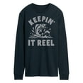 thumbnail image 1 of Instant Message - Keeping It Reel - Fishing, Hunting, Camping - Men's Long Sleeve T-Shirt, 1 of 6