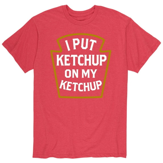 Instant Message - Ketchup On Ketchup - Men's Short Sleeve Graphic T-Shirt