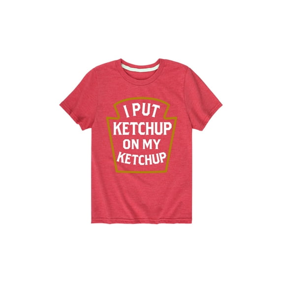 Instant Message - Ketchup On Ketchup - Youth Short Sleeve Tee