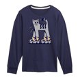 thumbnail image 1 of Instant Message - Kids Long Sleeve Tee Boys' Long Sleeve Graphic T-Shirt, 1 of 5