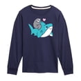 thumbnail image 1 of Instant Message - Kids Long Sleeve Tee Boys' Long Sleeve Graphic T-Shirt, 1 of 5