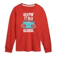 thumbnail image 1 of Instant Message - Kids Long Sleeve Tee Boys' Long Sleeve Graphic T-Shirt, 1 of 5