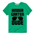 thumbnail image 1 of Instant Message - Kindergarten Dude - Back to School - Youth Short Sleeve Graphic T-Shirt, 1 of 6