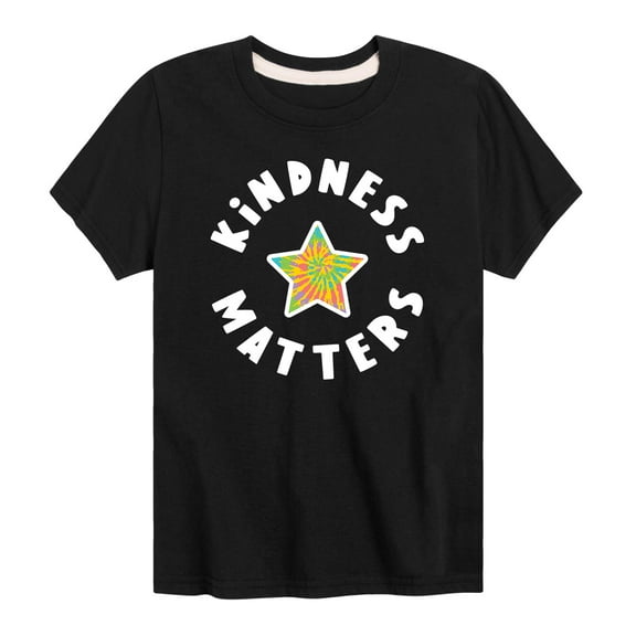 Instant Message - Kindness Matters - Toddler And Youth Short Sleeve Graphic T-Shirt