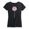thumbnail image 1 of Instant Message - Kindness Rose - Women's Short Sleeve Graphic T-Shirt, 1 of 5