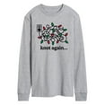 thumbnail image 1 of Instant Message - Knot Again Lights - Men's Long Sleeve Graphic T-Shirt, 1 of 5
