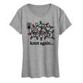 thumbnail image 1 of Instant Message - Knot Again Lights - Women's Short Sleeve Graphic T-shirt, 1 of 5