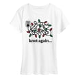 thumbnail image 1 of Instant Message - Knot Again Lights - Women's Short Sleeve Graphic T-shirt, 1 of 5