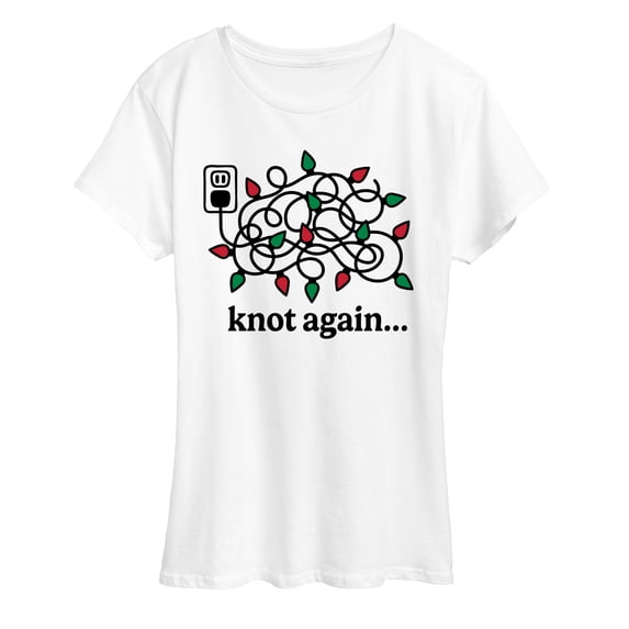 Instant Message - Knot Again Lights - Women's Short Sleeve Graphic T-shirt