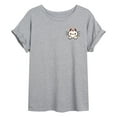 thumbnail image 1 of Instant Message - Korean Sneakers - Women's Oversized T-Shirt, 1 of 6